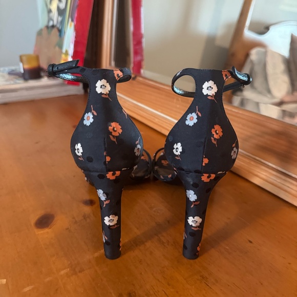 Saint Laurent Bea Ankle Strap Sandals In Nero Multicolor 41 - Picture 11 of 15